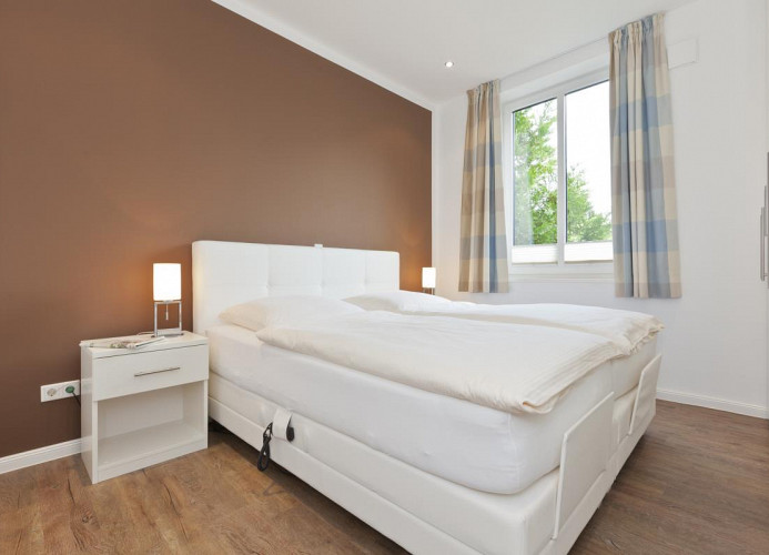 Norderney Meeresloft Schlafzimmer