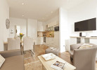 Ferienwohnung Wohnbereich 