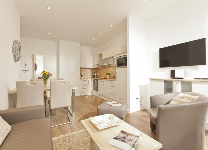 Ferienwohnung Wohnbereich 
