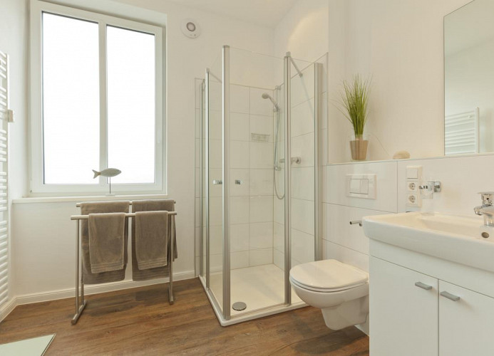 Ferienwohnung Norderney Badezimmer