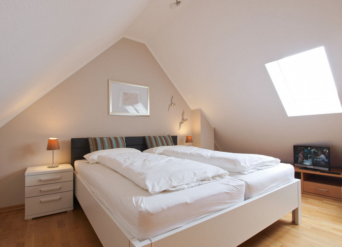 Domizil am Denkmal - Strandoase - Schlafzimmer