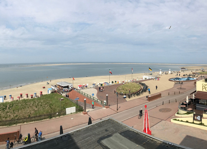 Ausblick vom Balkon