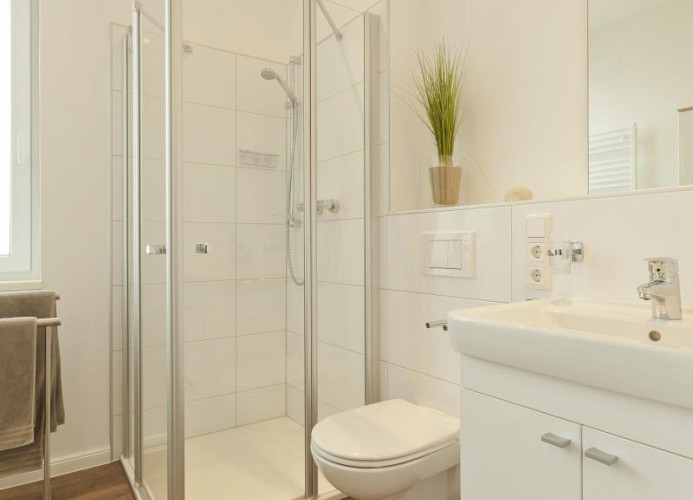 Norderney Meeresloft Badezimmer